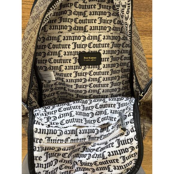 NWT Juicy Couture Goth Stat Chestnut Our Zips Say It All Women\'s Backpack (New)